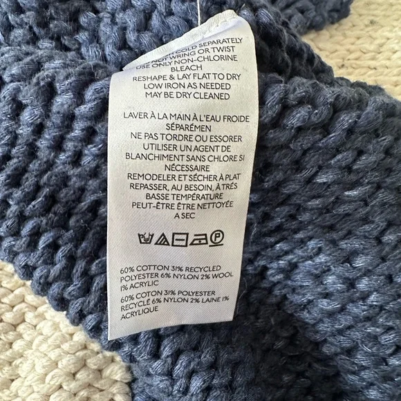 Anthropologie Pilcro Chunky Crew Neck Sweater Seagull - Picture 5 of 6